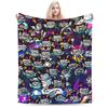Super Warm Blankets Decorative Homestucked Manga Throw Blanket  Flannel Bedspread For Outdoor Street Trend Sofa Bed Cover