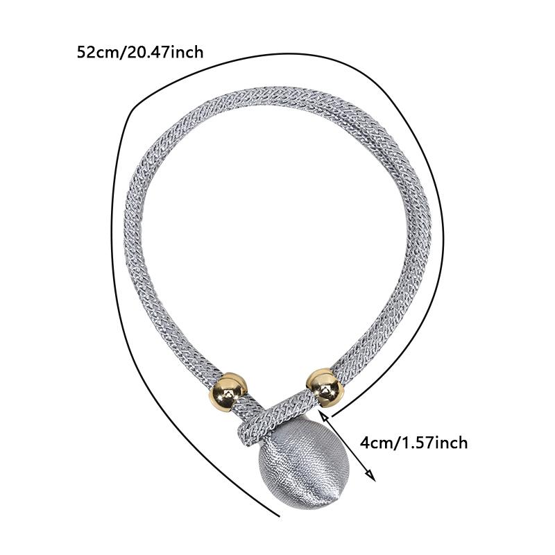 1-5Pairs Adjustable French Ball Curtain Tiebacks High Quality Draped Holdbacks Decor Curtain Fixer Home Window Curtain Accessory