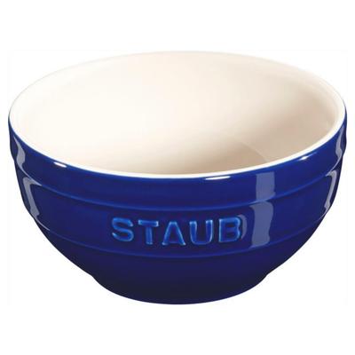 Staub Blaue Keramikschüssel, hitzebeständige Keramik, mikrowellengeeignet, japanische Keramikschüssel „Schüssel 12 cm“ [Autorisiertes Produkt] 40510-795