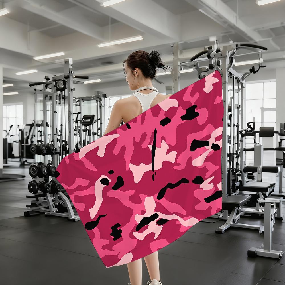 Camo Credit Decorative Towel Quick Drying Beach Towels Are Suitable For Swimming Pools Camping Yoga And The Gym