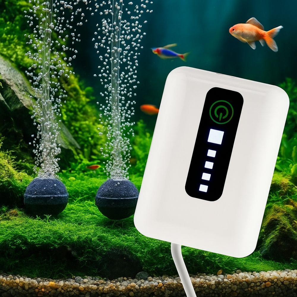 Waterproof Aquarium Oxygen Pump Ultra Silent Fishing Oxygen Pump USB Oxygen Pump  Outdoor Fishing