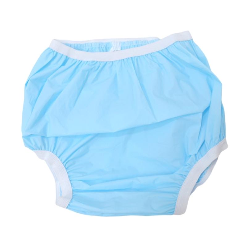 

Travel Friendly EVA Potty Training Underwear Shorts Comfortable Baby Diaper Pants for Kids Soft and Easy to Clean S синій