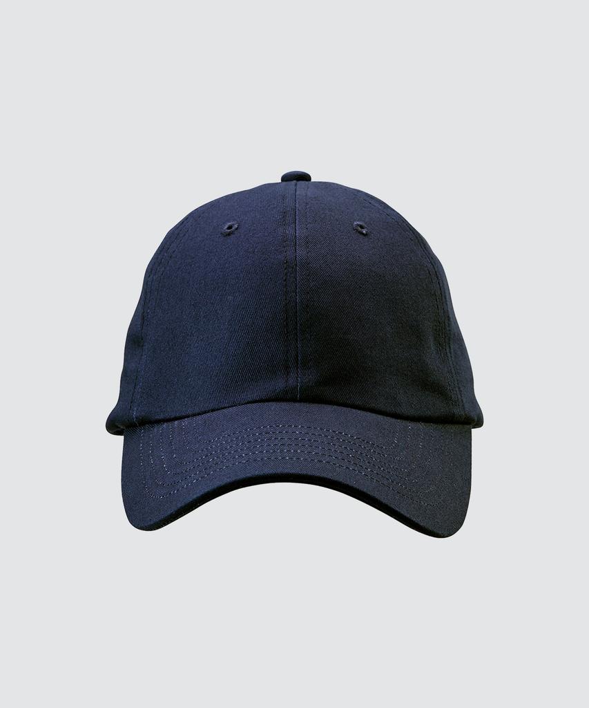 Yunaitideuaeseul Plain Low Cotton Ball Cap_Navy