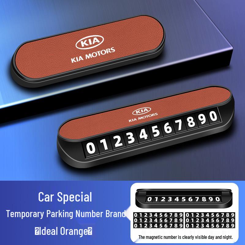 Temporary Parking Number Plate for Kia K3/K5/EV5/Seltos/Soul/Sportage