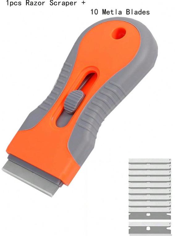 Multifunctional Plastic Scraper for Household Cleaning and Car Film Removal