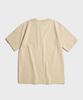 Beulonseun 10.6 Oz Cotton Short Sleeve Henley Tee Apricot
