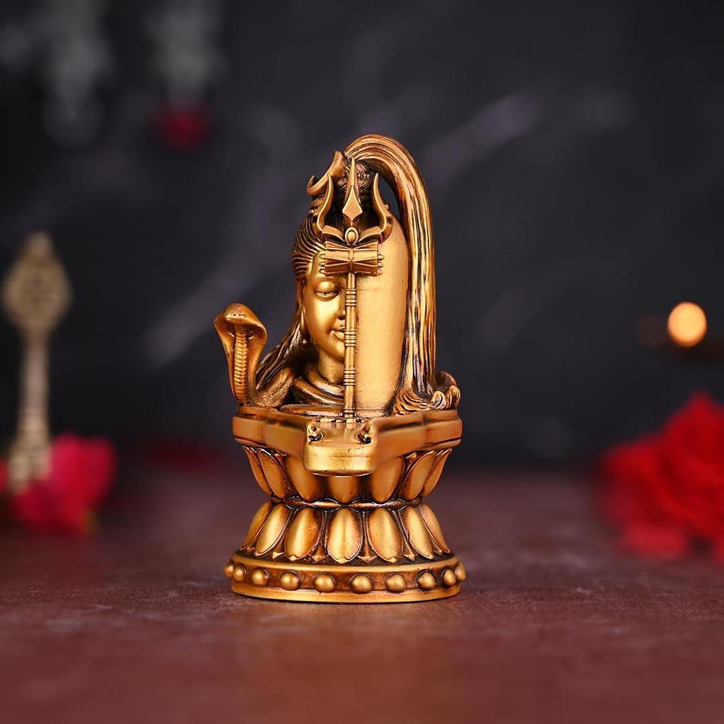 Shiv Lingam Shivling Lord Shiv Shivling Idol Shiv Linga Idol Shiva Lingam Murti Antique for Car Dashboard Mandir Pooja Murti Temple Puja Home Decor