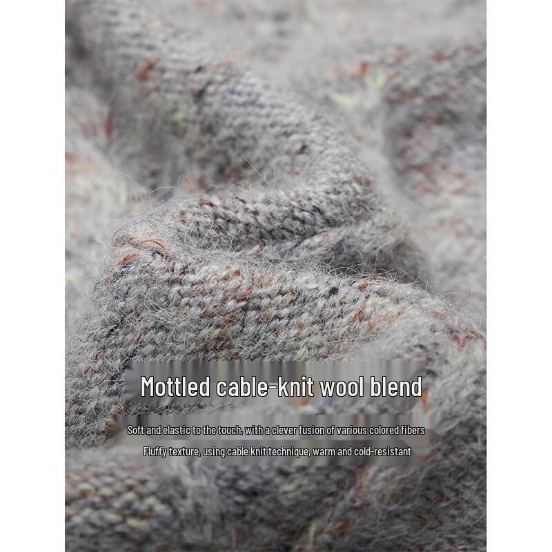 Inman Women's Retro Cable Knit Sweater