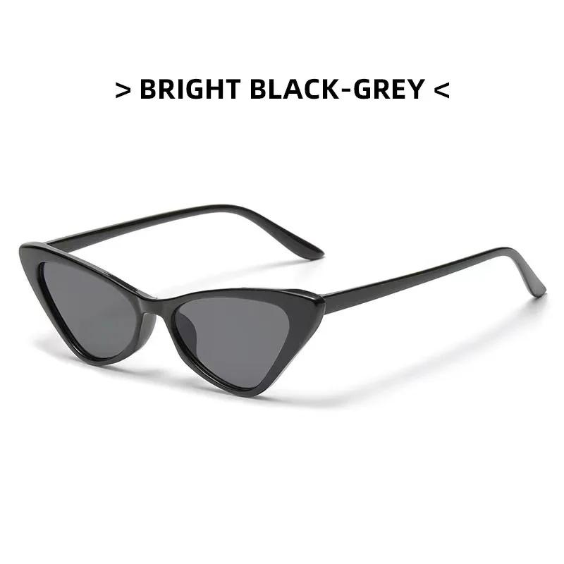 New Women Cat Eye Sunglasses Fashion Small Frame Triangle Sun Glasses Unisex Classic Summer Outdoor Shades UV400 Eyewear
