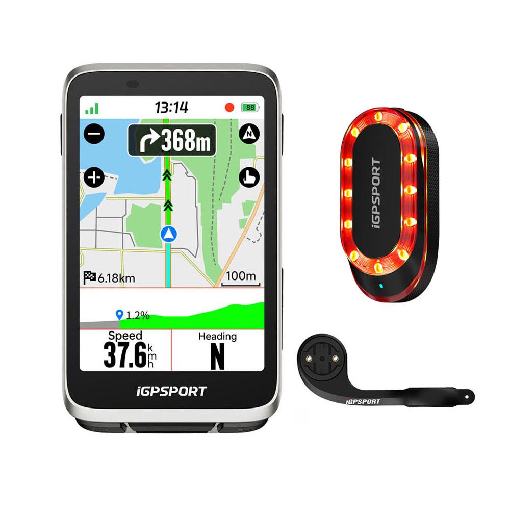 iGPSPORT BiNavi Touch-screen GPS Bike Computer Comprehensive Bike Navigator 35-Hour Battery Life Bicycle Accessories