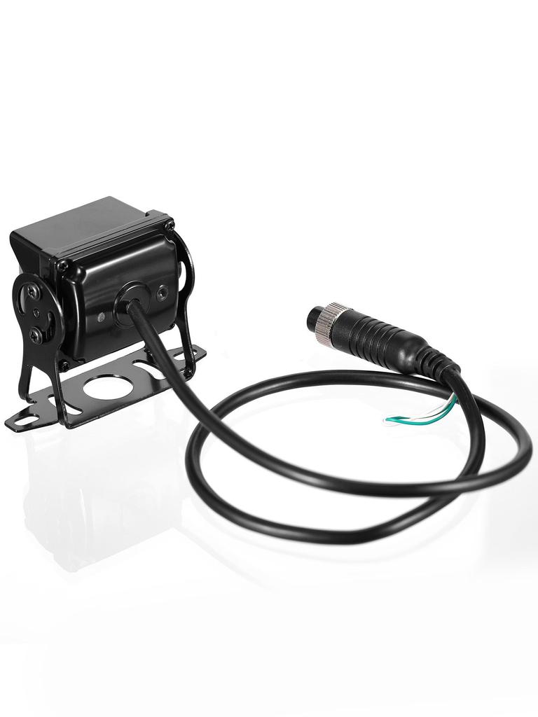 AHD1080P Fisheye Night Vision Camera, Can Cut Line to Replace AHD720P Camera Signal, Waterproof, Suitable for Trolleybus, Bus, Truck Installation