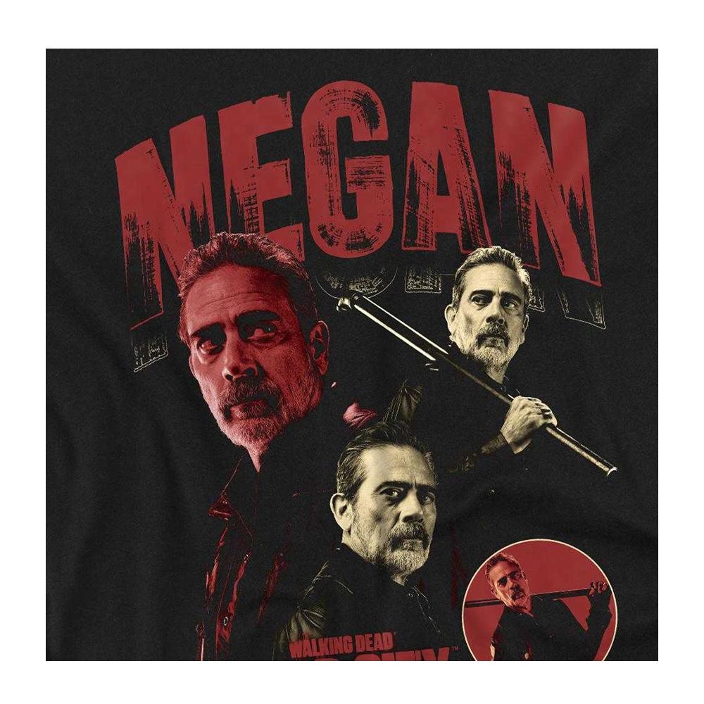 The Walking Dead Unisex Adult Dead City Negan Homage Long-Sleeved T-Shirt