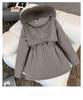 Women's Winter Parka: New Year Cotton Jacket with Large Fur Collar, Loose Fit, Thickened, Korean Style