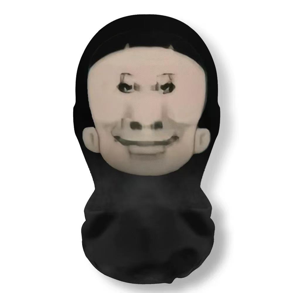 Influencer Cartoon Character Full Face Sun Protection Breathable Cycling Headband