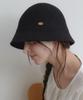 Hallen Soft Knit Bucket Hat (C078_Black)