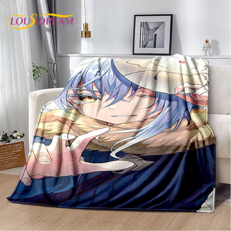 I Got Reincarnated As A Slime Anime Soft Plush Blanket,Flannel Blanket Throw Blanket for Living Room Bedroom Bed Sofa Picnic Kid
