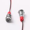 LED Metal Indicator Light 6mm-12mm, AC/DC 24V-220V, Miniature Power Signal Light