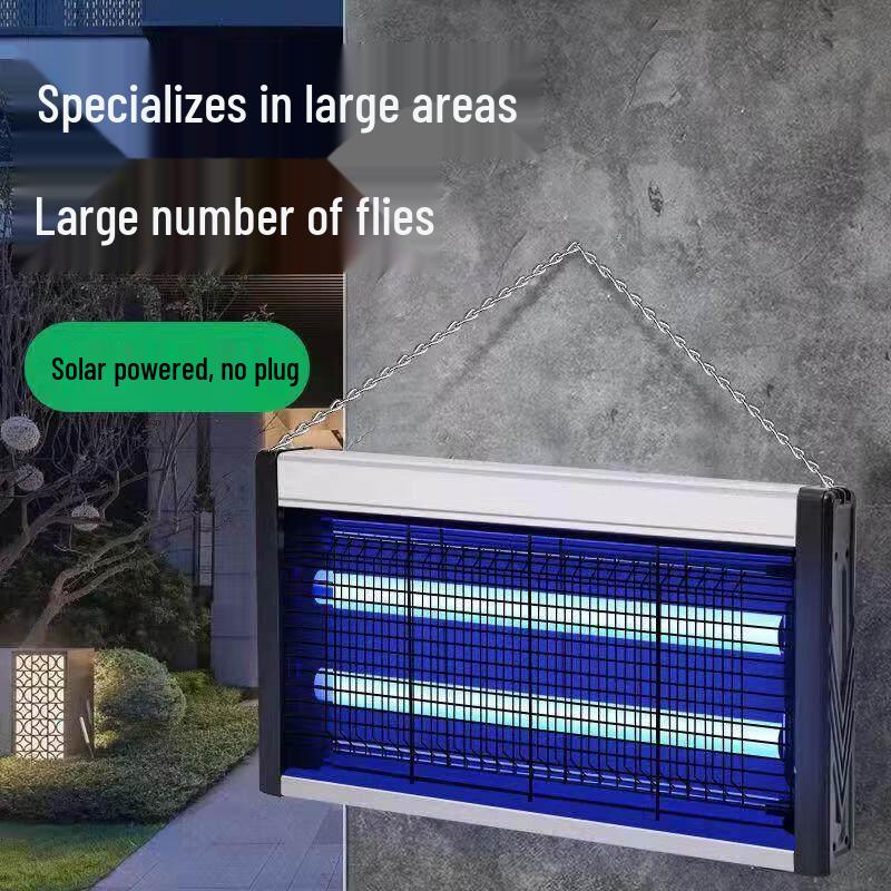 30W Outdoor Solar Mosquito Killer Lamp