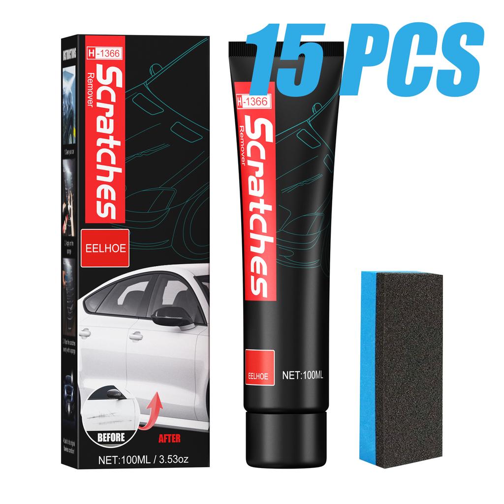 Removedor de Arañazos de Coche Herramientas para el Cuidado de la Pintura Reparación de Arañazos Pulido Carrocería de Automóvil Rectificado Restauración Renovación Compuesto Antiarañazos