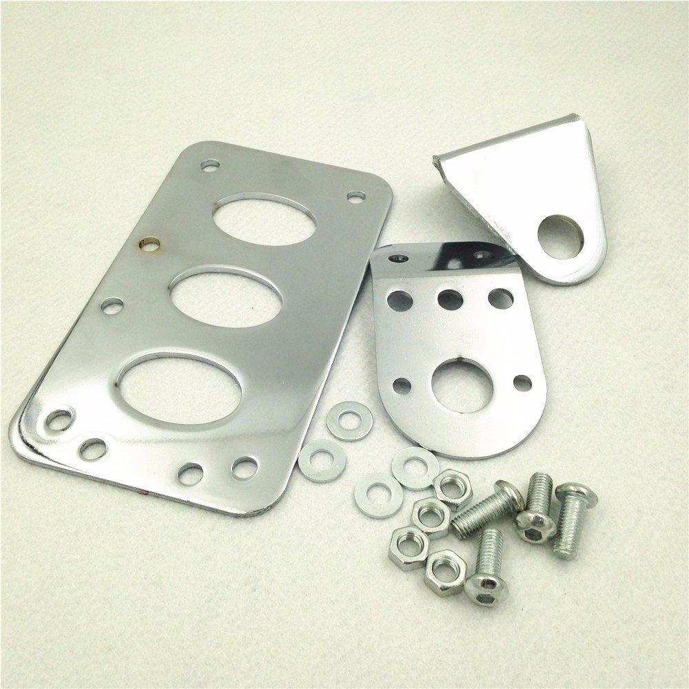 Horizontal/Vertical Side Mount License Plate Bracket