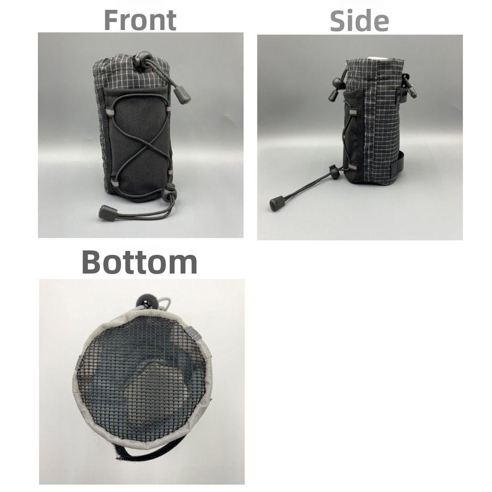 Large Capacity Backpack Strap Pouch Portable Anti-lost Storage Expansion Bag Wear-resistant Waterproof
