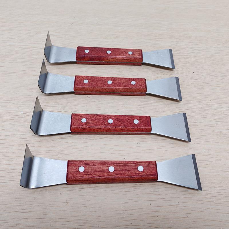 Cross-Border Exclusive Beekeeping Scraper and Shovel with Stainless Steel and Wooden Handle