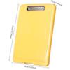1Pc A4 Plastic File Boxes With Cilp, Multi-functional Portable Storage Boxes, Suitable for Office, School, and Home Use