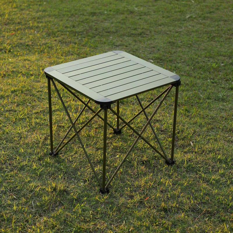 OIMG Lightweight Aluminum Camping Table