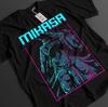 T-shirt Attack On Titan Mikasa Acker Unisexe T-shirt AOT Haut Anime T-shirt Graphique
