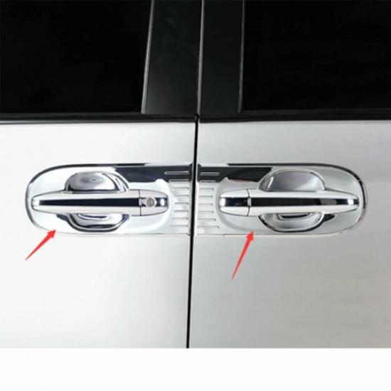 ABS Chrome Door Handle Bowl Cover Trim For Toyota Sienna 2011- Accessories