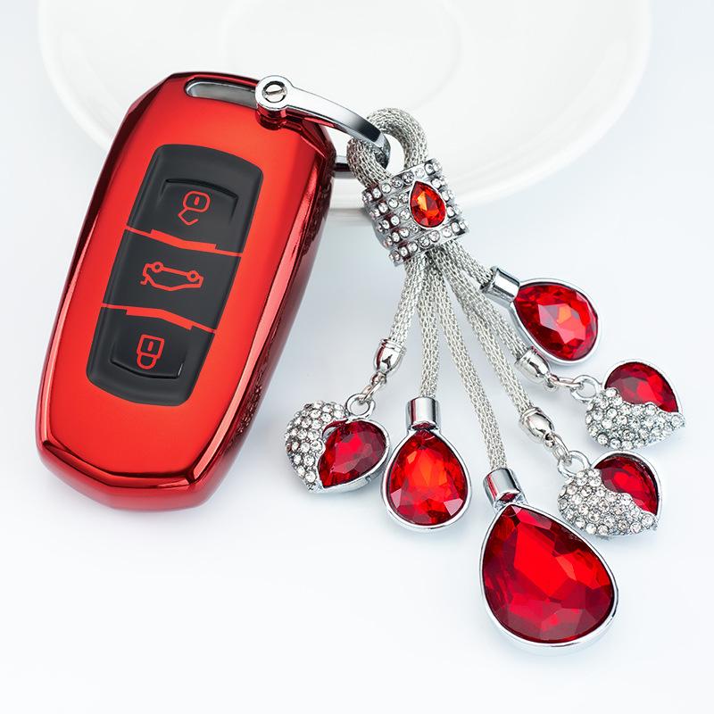 Gilt für Geely Schlüsseletui EmgrandgsBoyue New Million ModelsglSmart Borui VisionX6Autoabdeckung