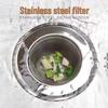 Edelstahl Küchenablaufsiebkorb & Trichter