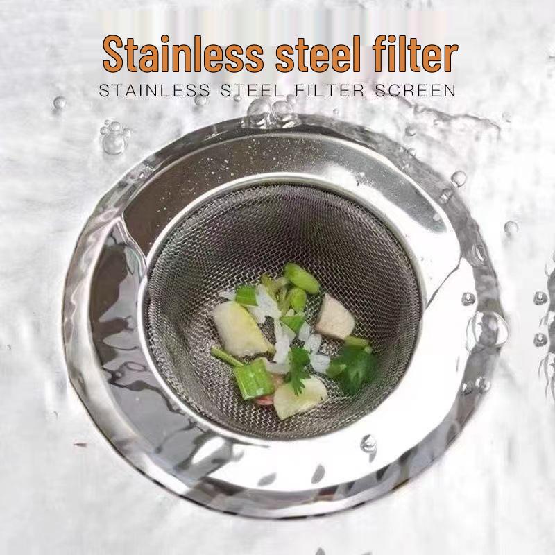 Edelstahl Küchenablaufsiebkorb & Trichter