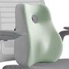 Back Support Cushion for Lumbar Relief, Foam Pillow with Strap Vehicle And Office