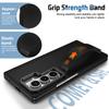 Compatible With Samsung Galaxy Z Fold 7 Fold 6 Phone Case With Camera Lens Holder,Soft Wrist Strap,Magnetic Hinge,Protector Film