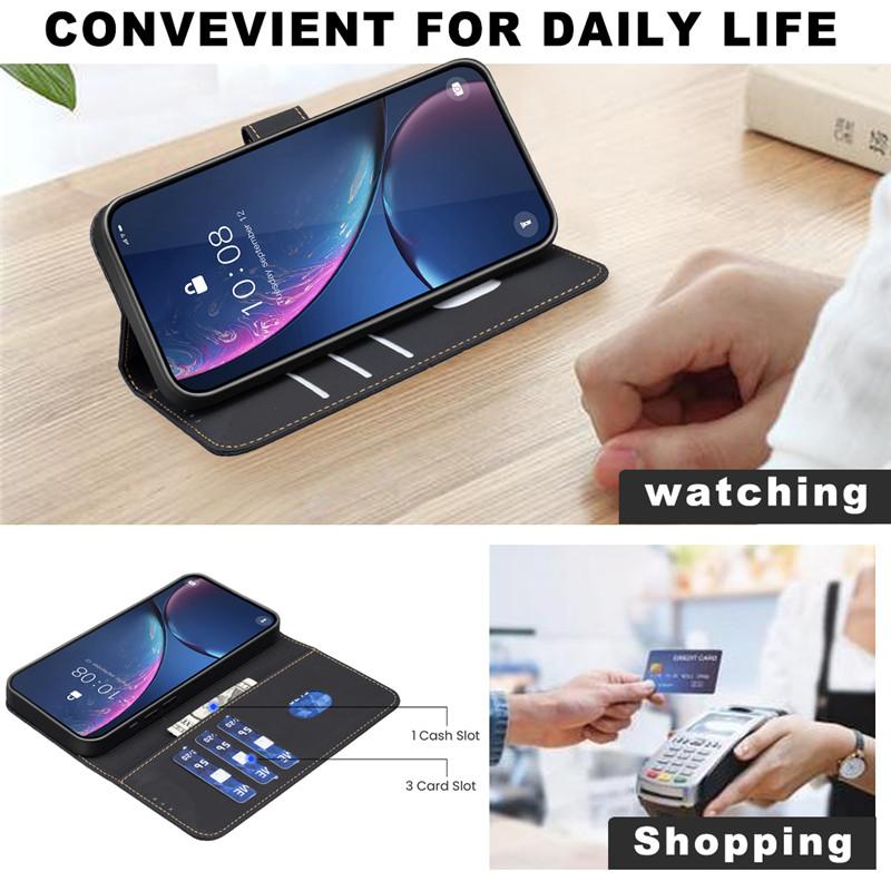 RFID-Blockierende Brieftasche Flip Case Für Huawei Honor X6C X7C X8C X9C 5G X5C Plus Coque Handyhülle Lederhüllen Schützen Taschen Funda