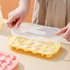 1pc 18 Holes Silicone Ice Tray With Cover 18 Grids Flexible Ice Tray With MoonStar And Heart-shaped Mold For DIY Handmade Ice Cube