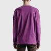 STONE ISLAND Fw21 Sleeve Logo Long Sleeve Sweatshirt Men Sweatshirt Purple Red 741564450-V0045