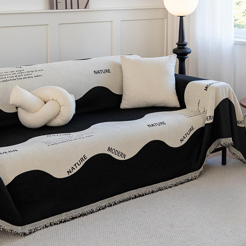 Chenille Sofa Towel Simple Modern Sofa Blanket Anti-Cat Scratch Sand Release Four Seasons Universal Leather Sofa Cover Cover Cover Cloth