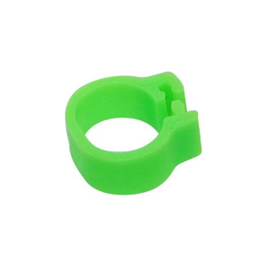 Inner Diameter 10mm Small Bird Plastic Clip Ring Pigeon Color Foot Ring 10 Color Pigeon Quail Baby Bird Supplies 100 Pieces