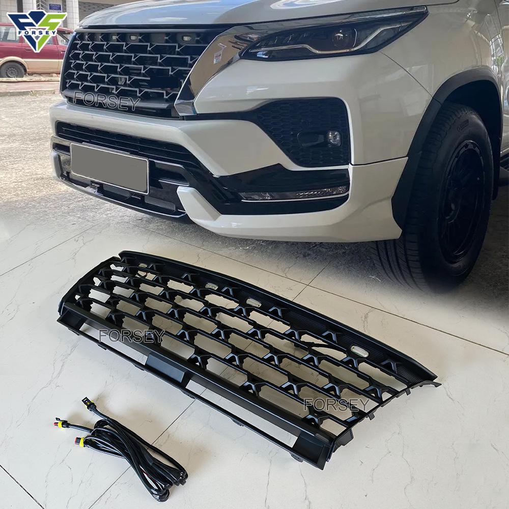 TRD Style Front Grille with Lights for Fortuner 2021+