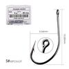 Fishing Hooks High Carbon Stainless Steel Barbed Carp Pack With Retail Original Box Fishing Hook Tackle Supplies