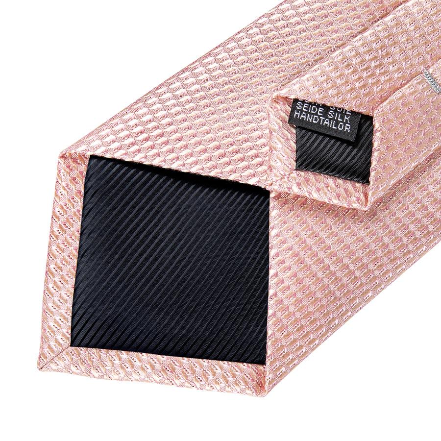 Pánská módní kravata Silk Klasická kravata růžová zelená černá Kravaty Business Wedding Mans Neckwear Dárkové doplňky