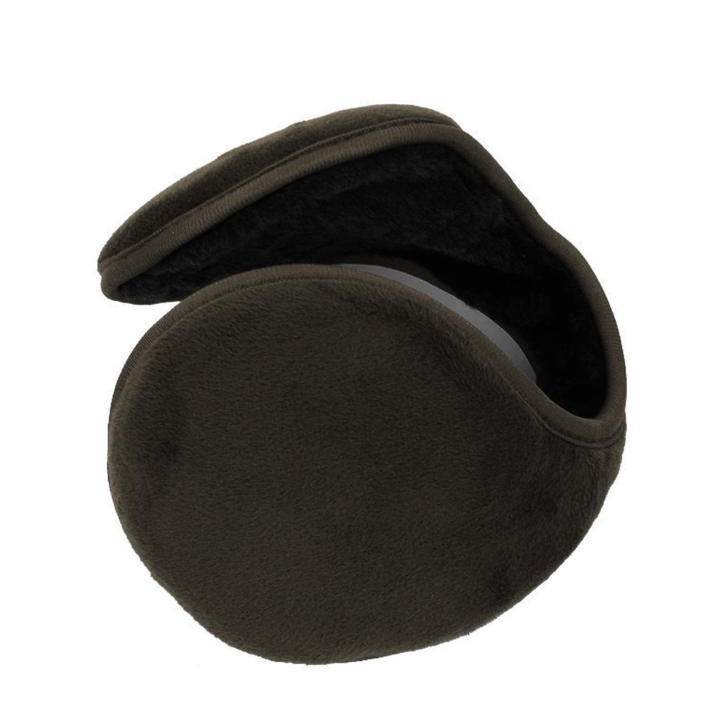 Winter Ear Muffs for Men & Womens Adjustable Plush Ear Warmers for Outdoor Skiing Behind the Head Earmuffs