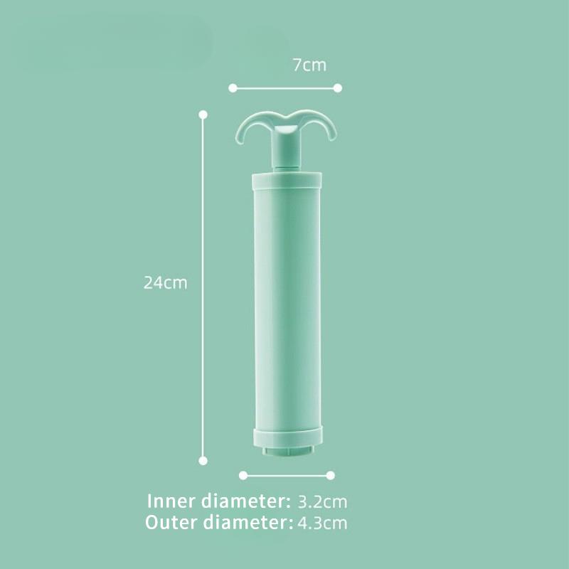 S/ML Household Hanging Down Jacket Compression Bag Dust And Moisture Resistant Clothing Storage Vacuum Compression Dust Bag
