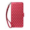 Suitable for Samsung S26 Ultra flip phone case with card slot, A37 5G diamond-studded starry sky protective case