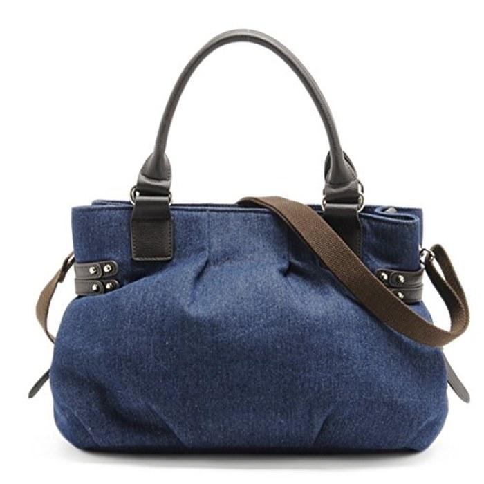 [Saboi] Handbag SM070703 Navy 31cm x 34cm x 12cm x 23cm x 40cm