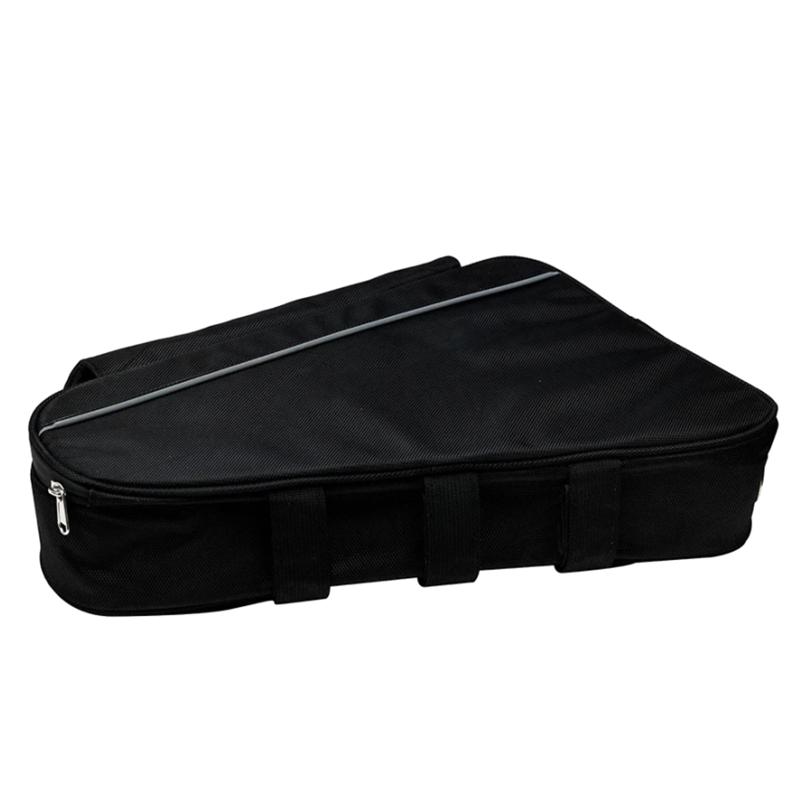 Bolsa para Batería de Bicicleta Eléctrica, 36V, 48V, 60V, 72V, E-Bike, Bolsas Triangulares Para Caja de Bicicleta Negra