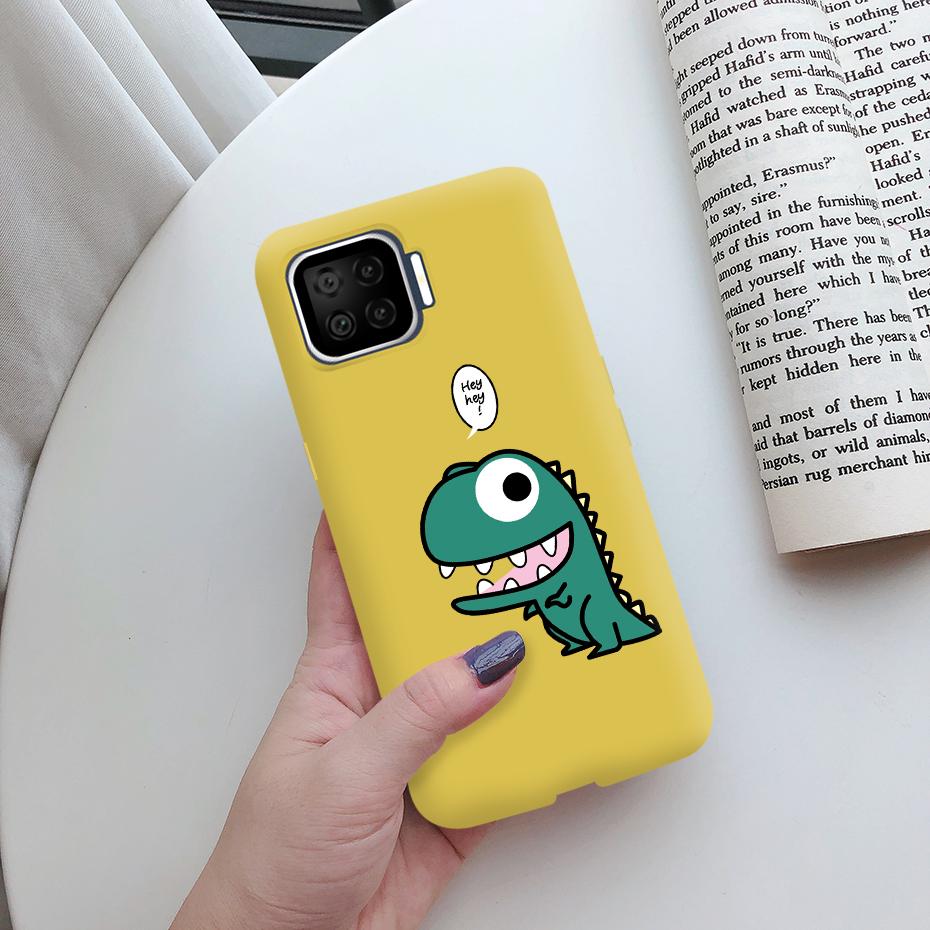 For OPPO Reno 4 Lite Case For OPPO Reno 4 Lite A73 A93 A 93 73 F17 F 17 Pro F17Pro Phone Case Soft TPU silicone Back Cover Funda