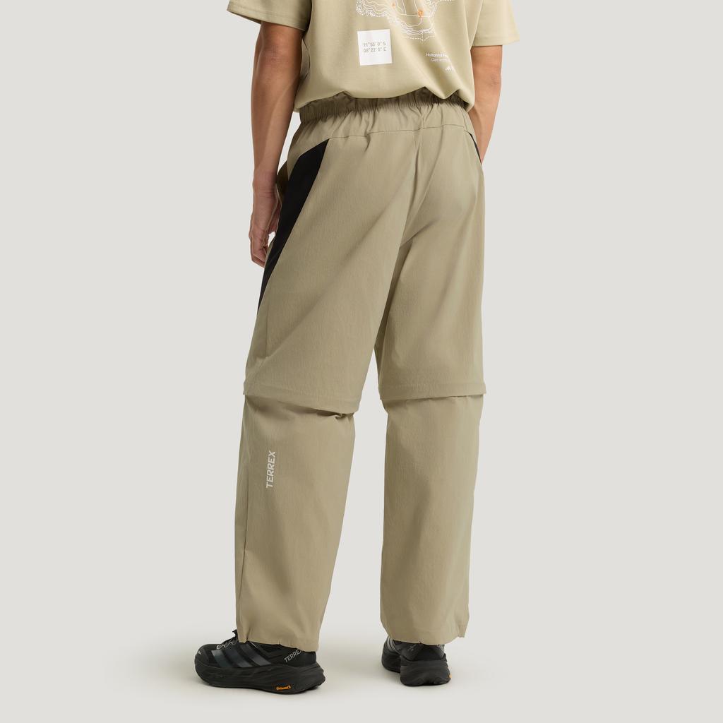 Adidas Terrex Xploric Water Repellent Outdoor Hiking Detachable Zipper Loose Fit Sports Pants Men bottoms KD4397